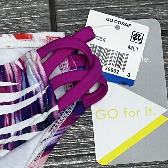 NWT GO by Gossip Palm Dazed Strappy Hipster Bikini Bottoms Size XL X-Large New - Picture 4 of 11